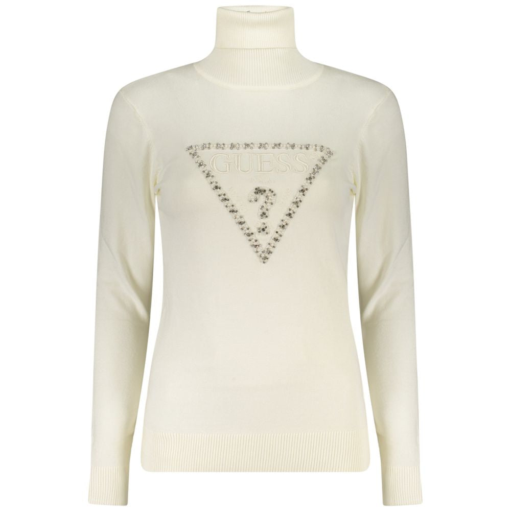 Guess Jeans White Viscose Sweater