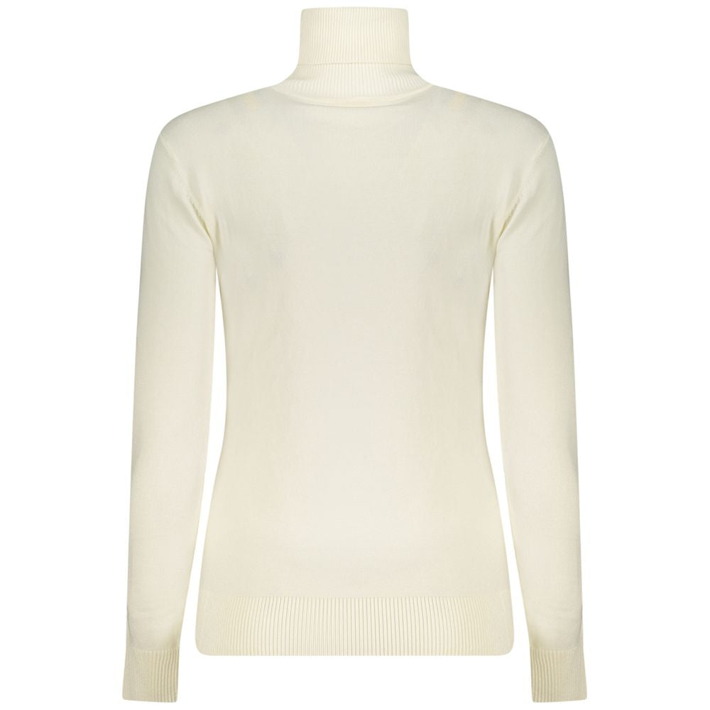Guess Jeans White Viscose Sweater