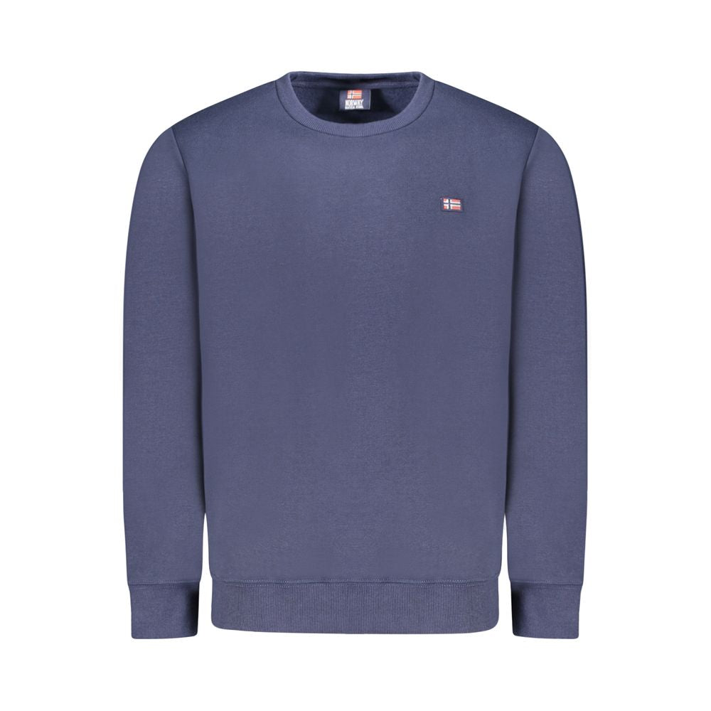 Norway 1963 Blue Cotton Sweater