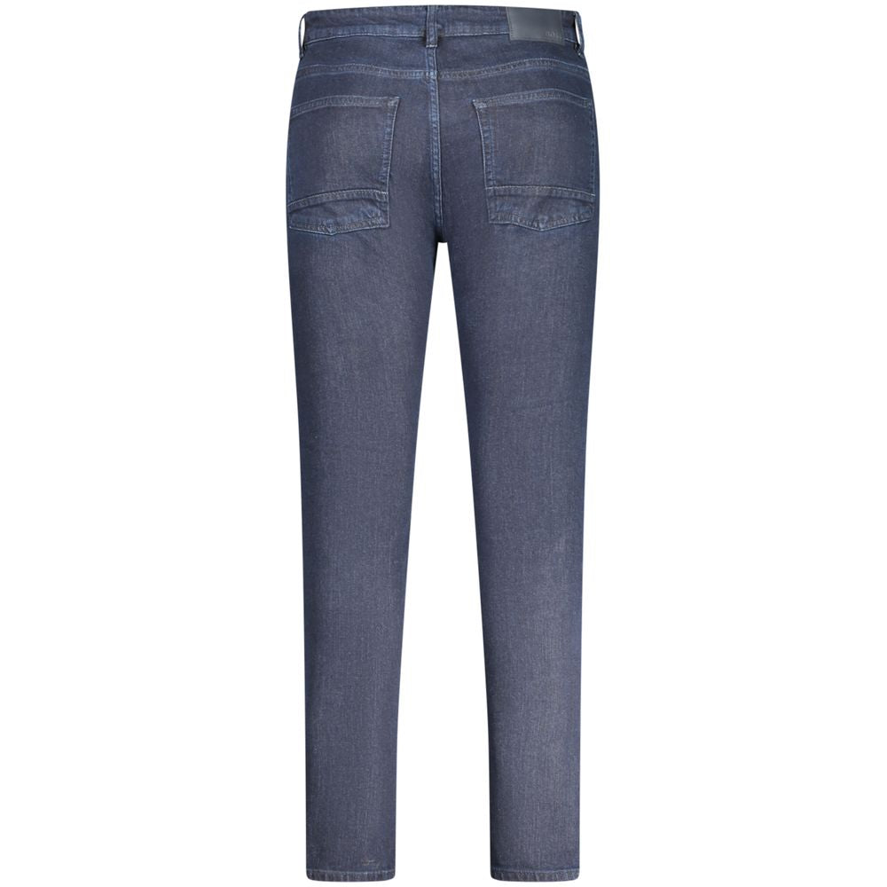 Hugo Boss Blue Cotton Jeans & Pant
