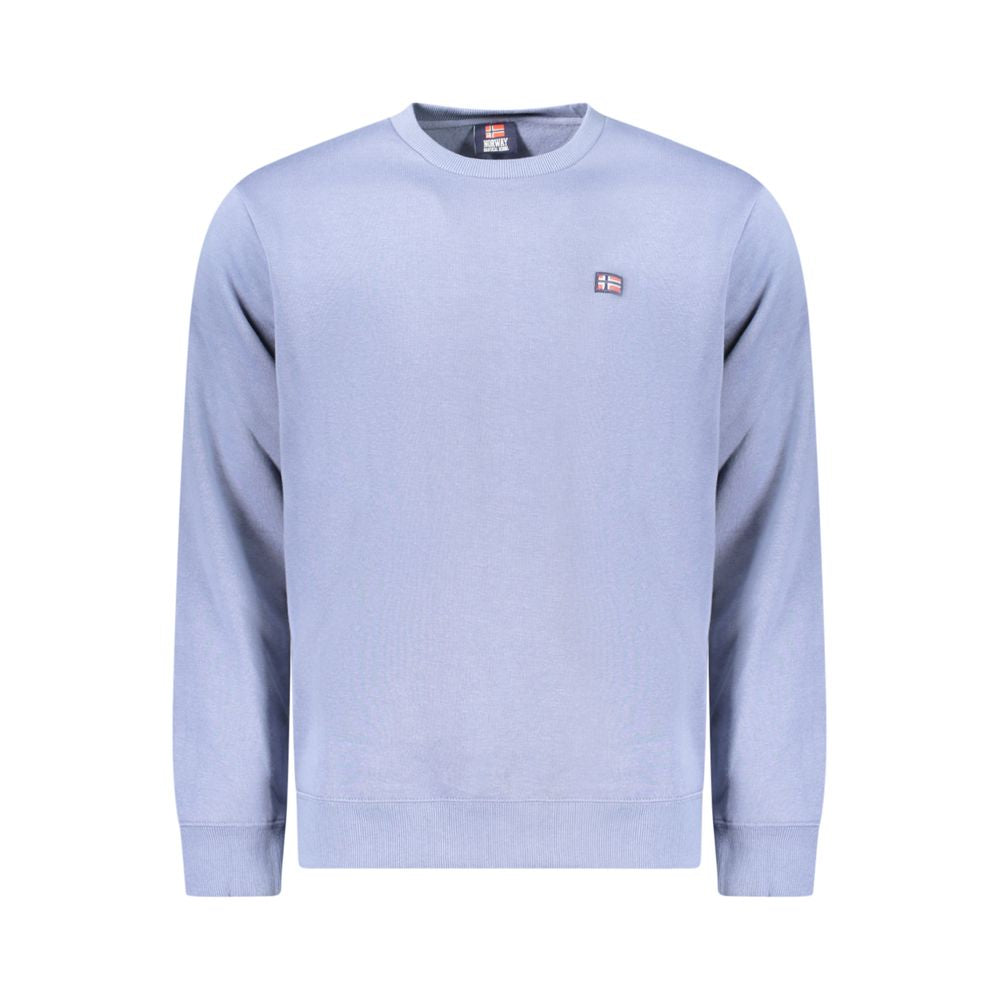 Norway 1963 Blue Cotton Sweater