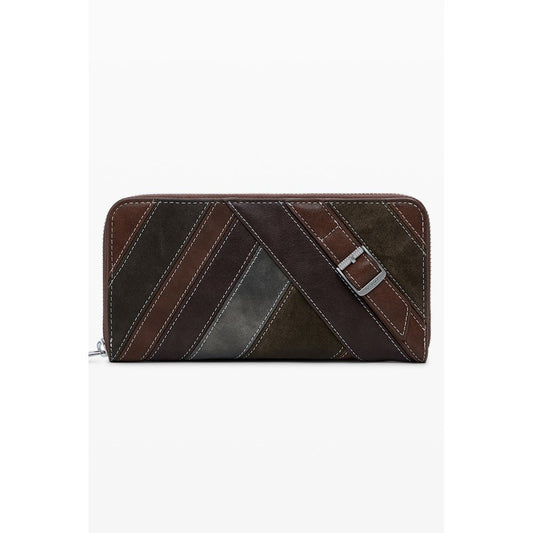 Desigual Brown Polyethylene Wallet