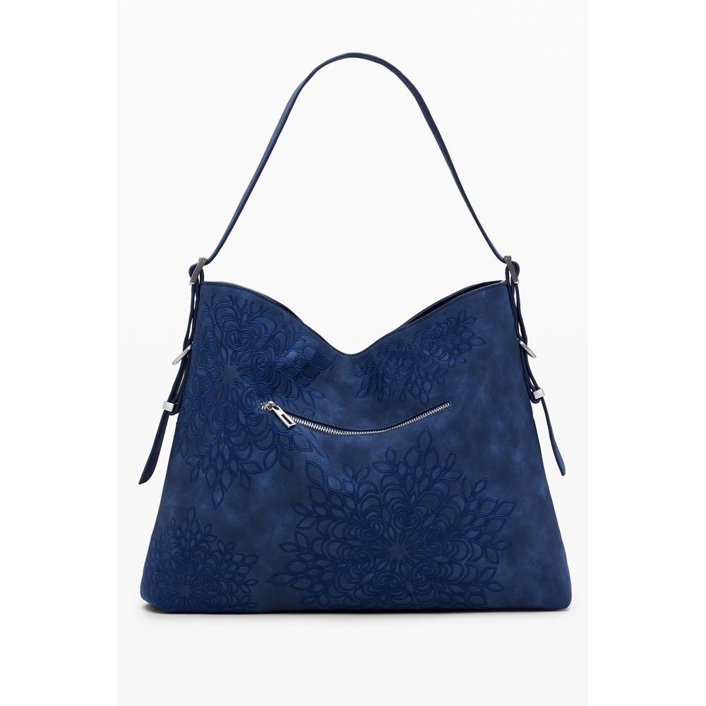 Desigual Blue Polyethylene Handbag