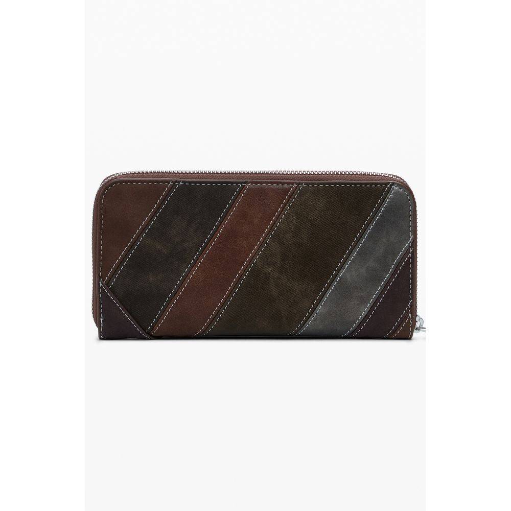 Desigual Brown Polyethylene Wallet
