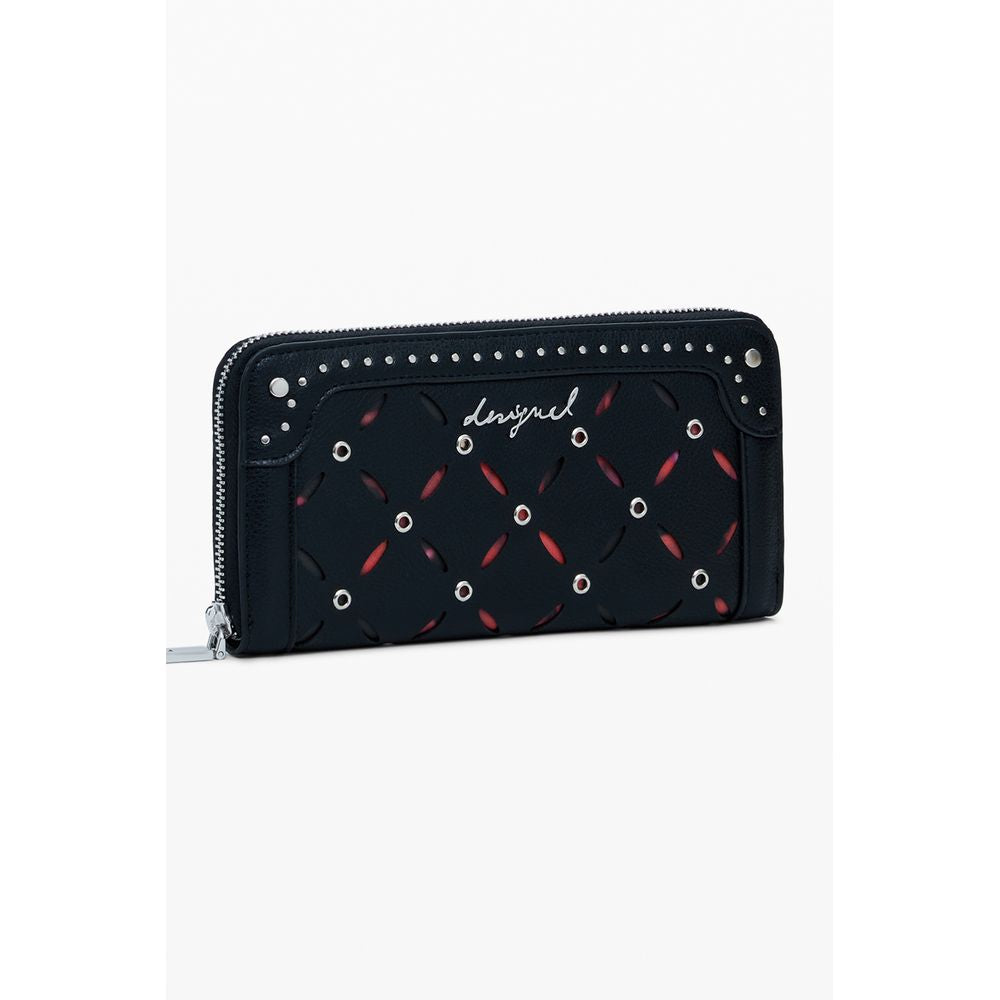 Desigual Black Polyethylene Wallet