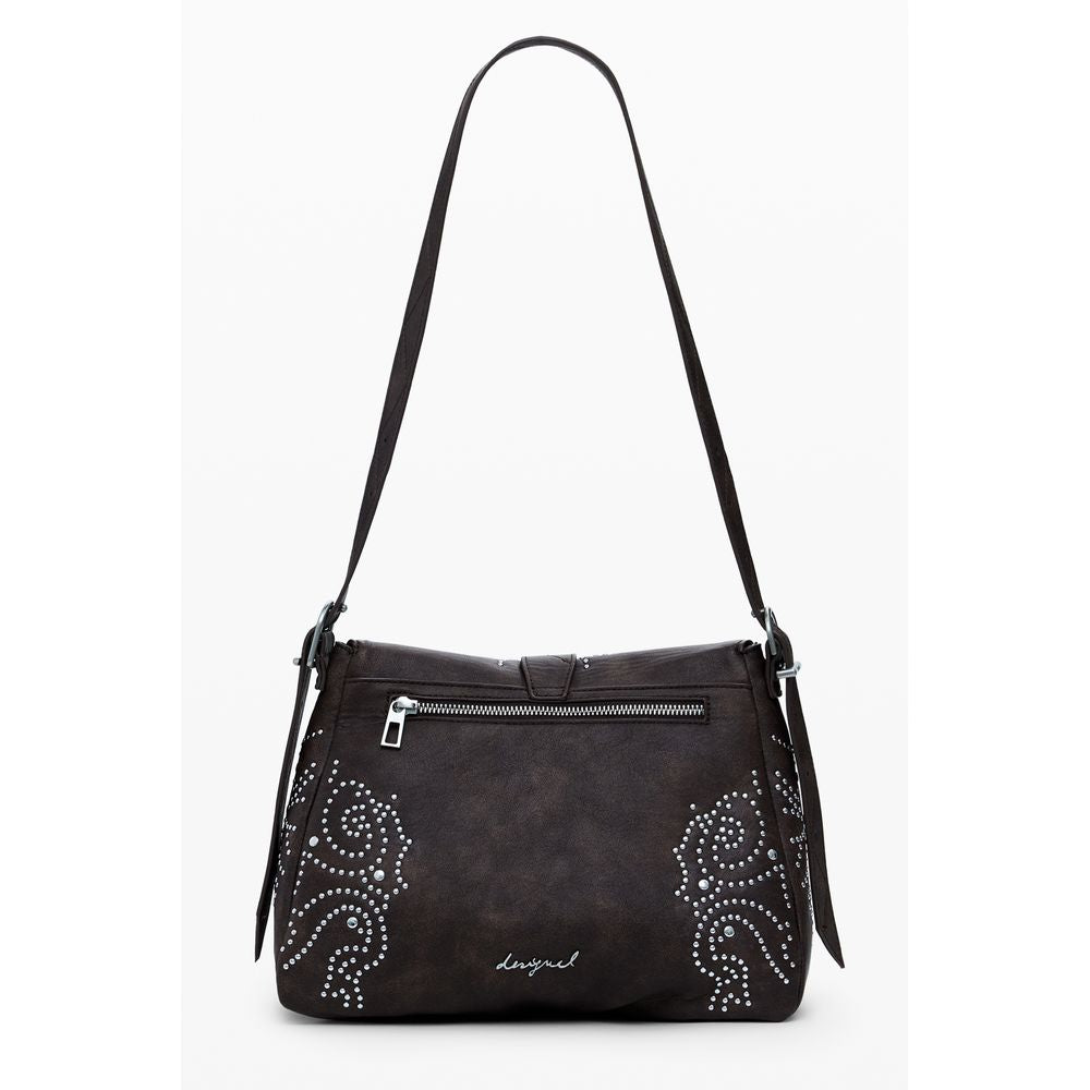 Desigual Brown Polyethylene Handbag