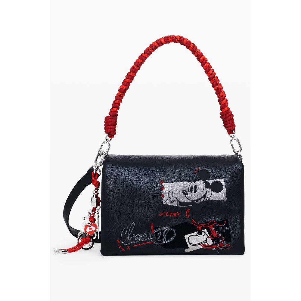 Desigual Black Polyethylene Handbag