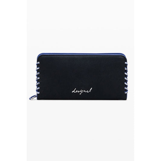 Desigual Black Polyethylene Wallet