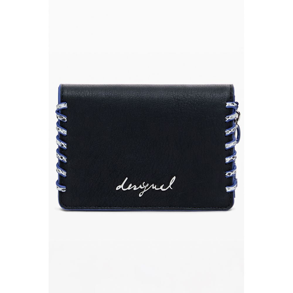 Desigual Black Polyethylene Wallet
