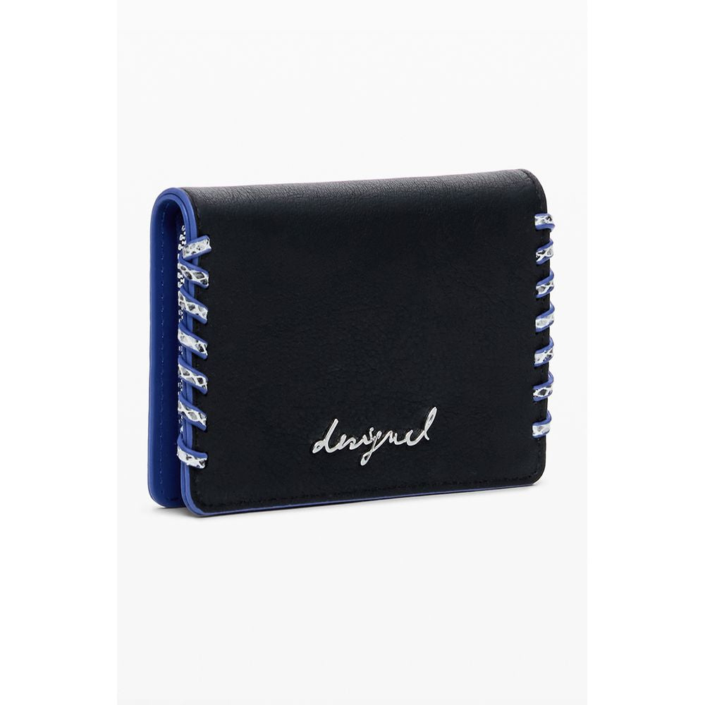 Desigual Black Polyethylene Wallet