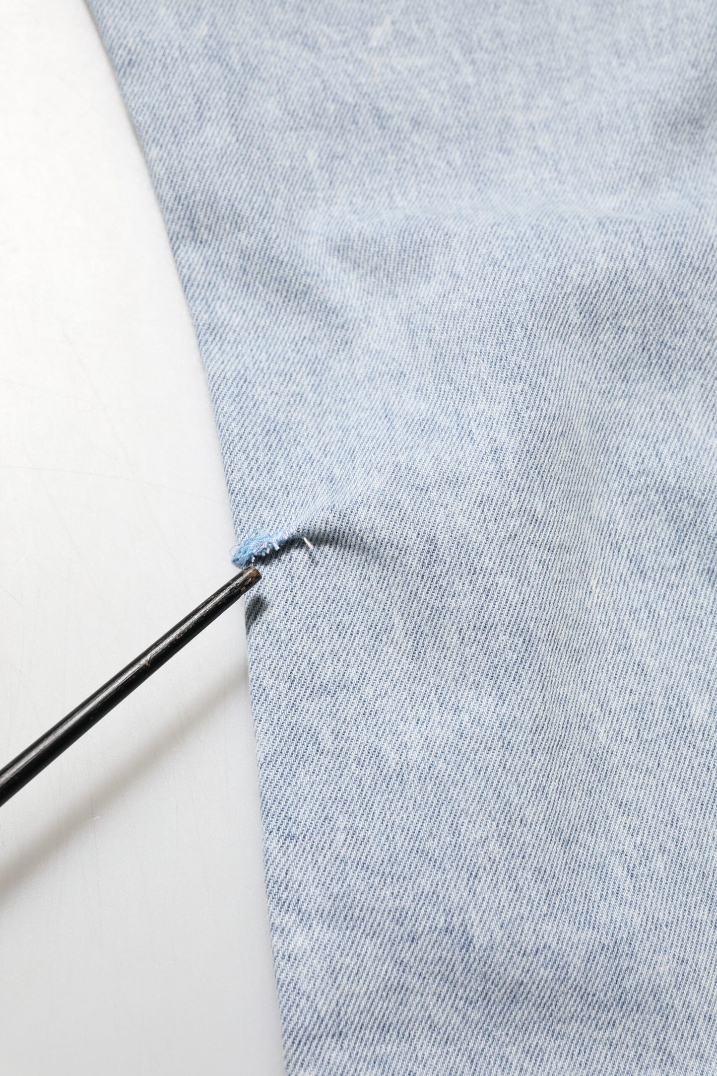 Dolce & Gabbana Light Blue Distressed Slim Fit Ripped Denim Jeans