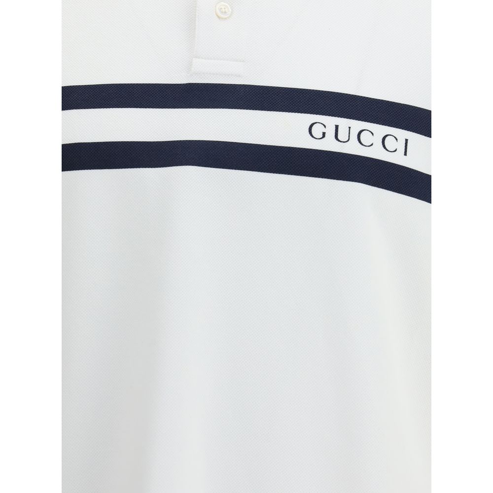 Gucci Piquet Baumwoll-Polohemd