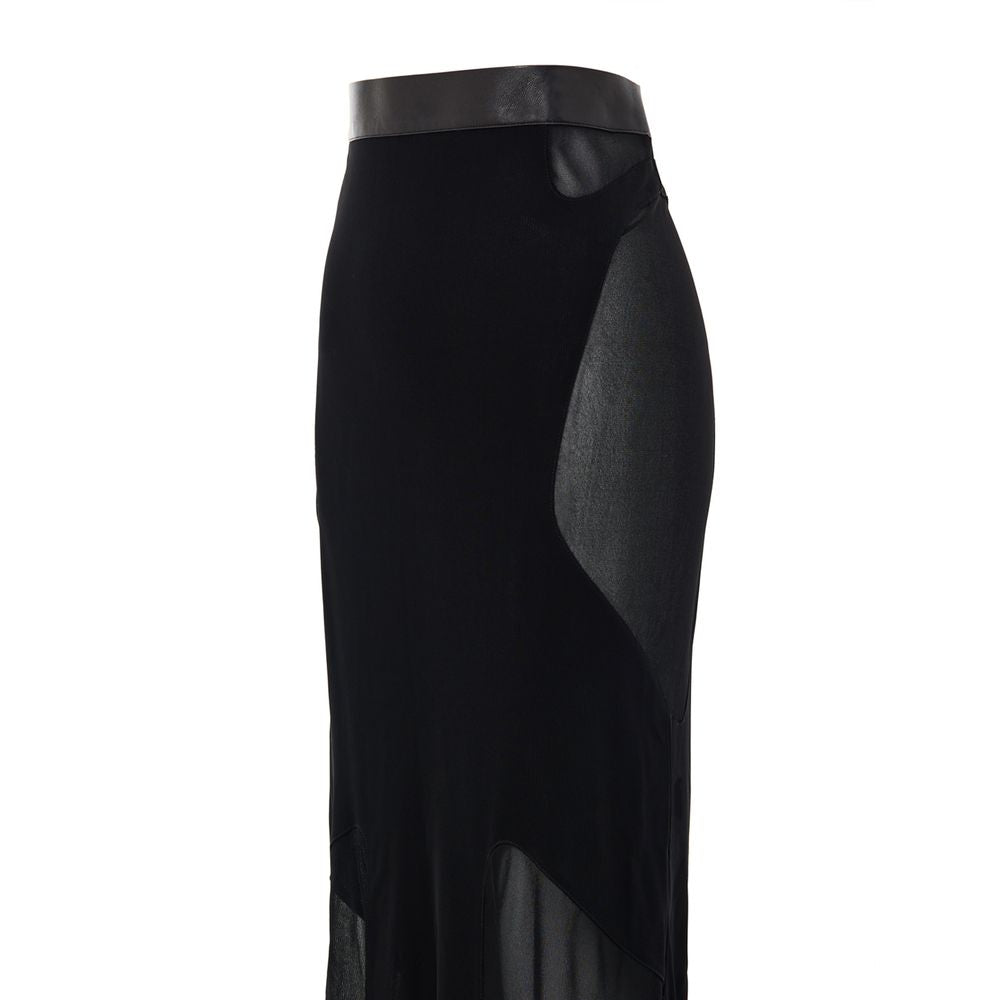 Tom Ford Black Viscose Skirt