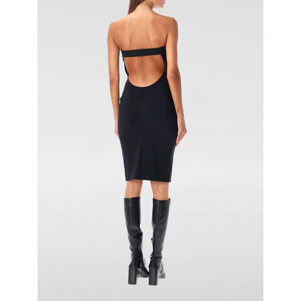 Coperni Black Cotton Dress