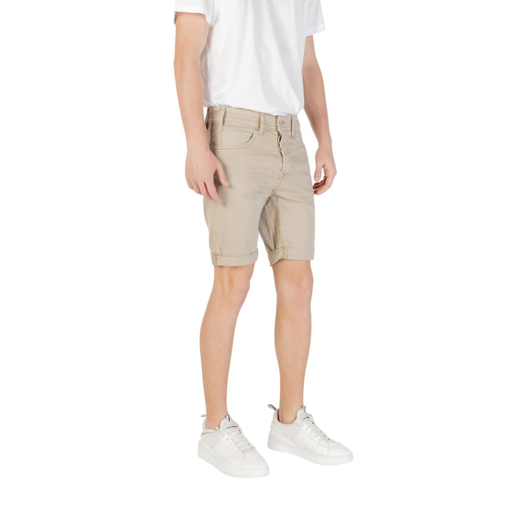 Replay Green Cotton Bermuda