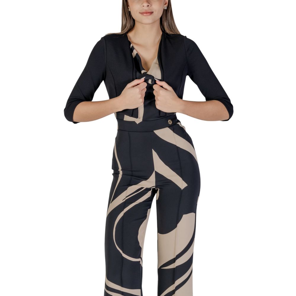 Rinascimento Black Polyester Sweater