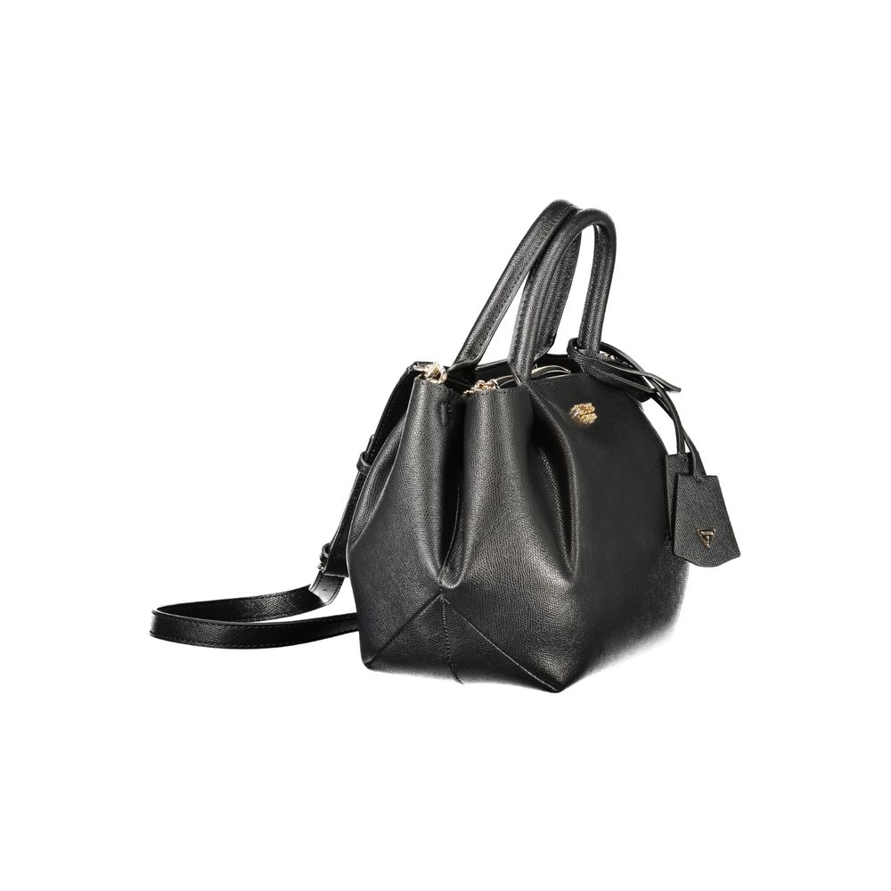 Guess Jeans Black Polyethylene Handbag