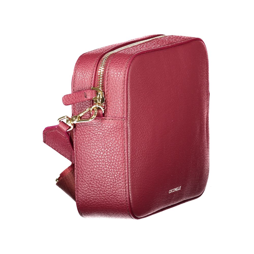 Coccinelle Red Leather Women Handbag