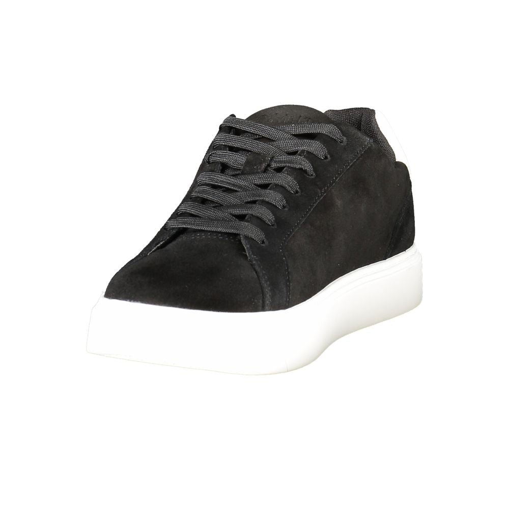 Calvin Klein Black Leather Men Sneaker