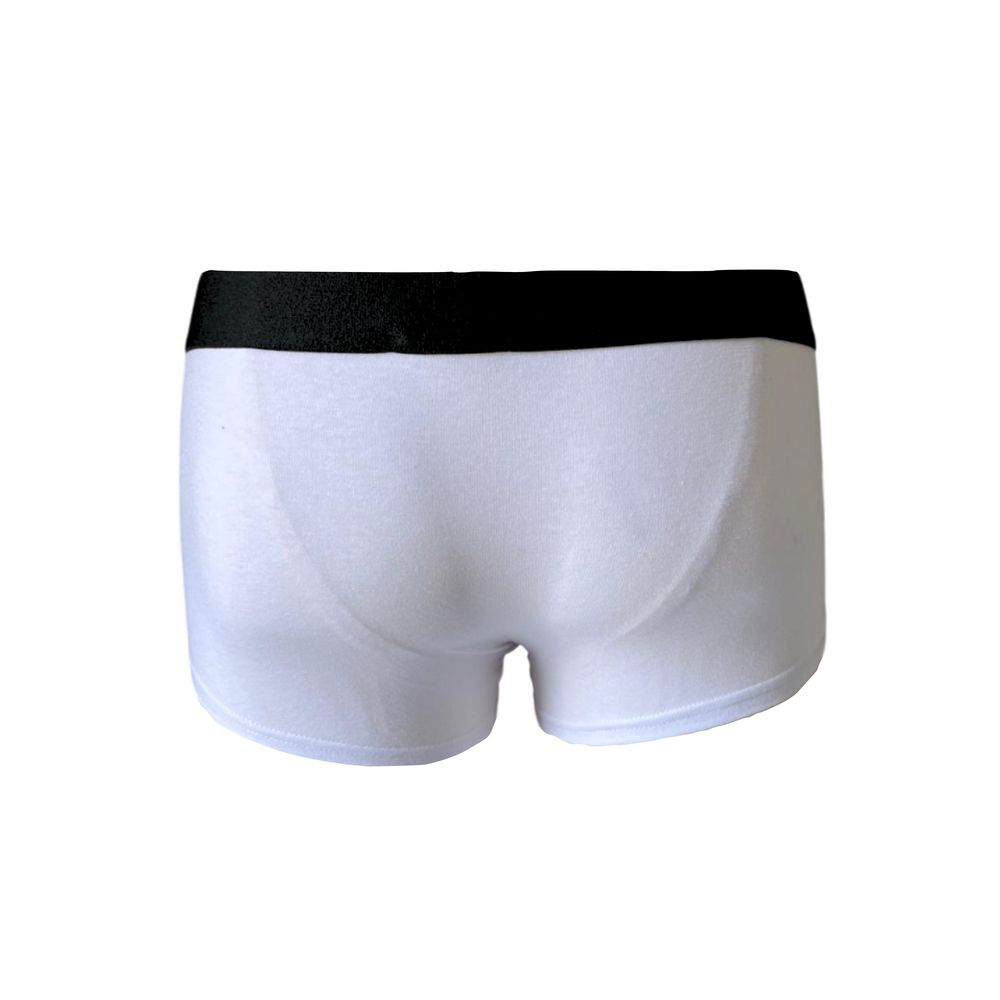 Bikkembergs White Cotton Men Boxer