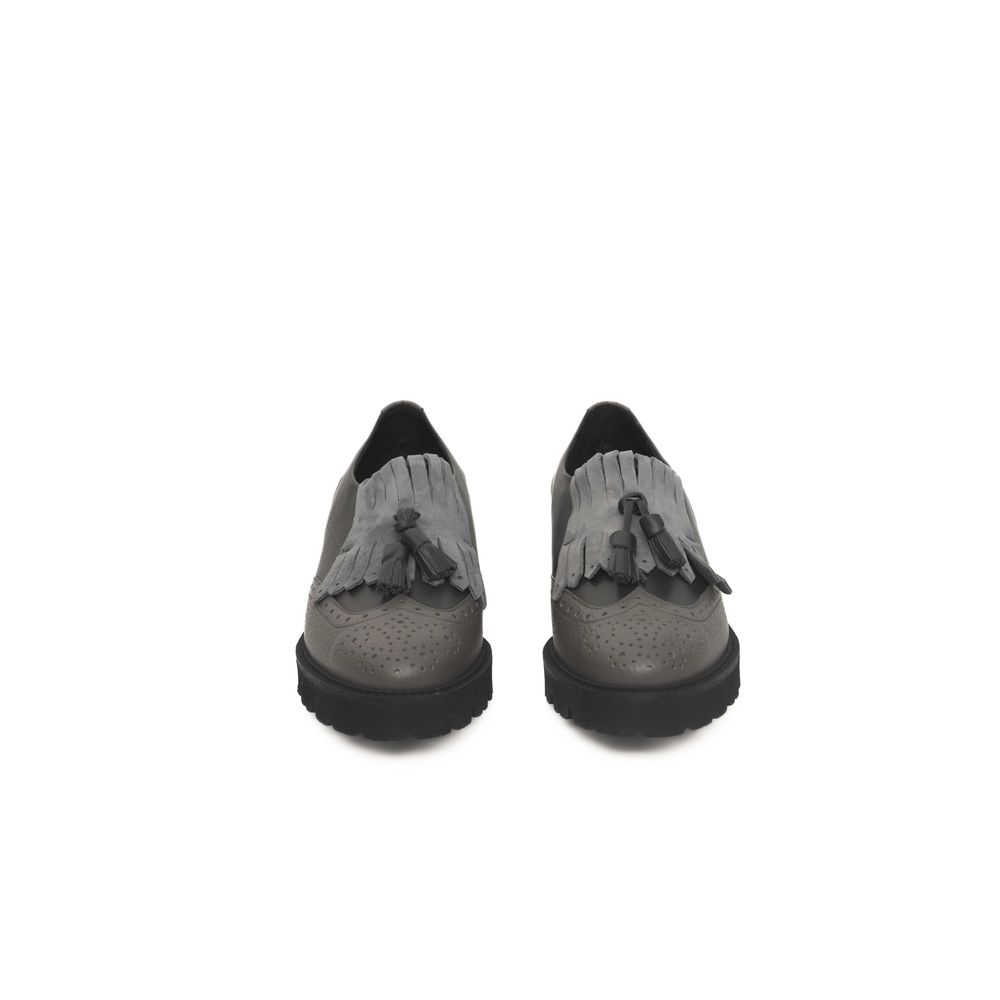 Cerruti 1881 Gray Cowhide Loafer