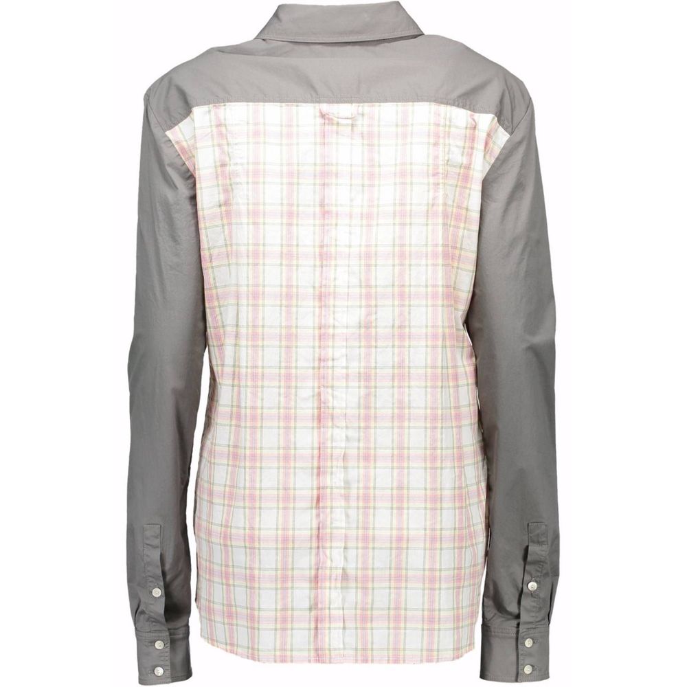 John Galliano Gray Cotton Shirt