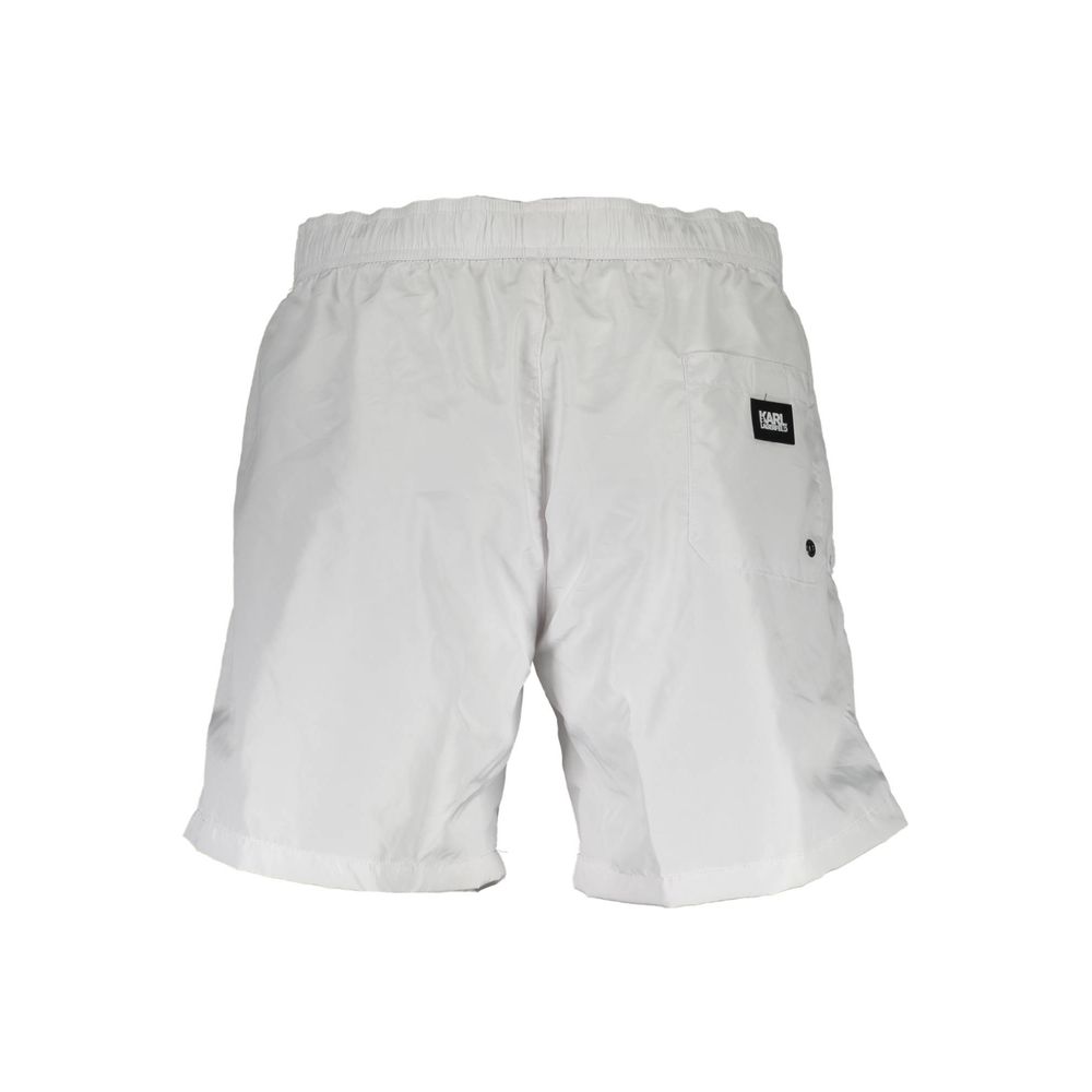 Karl Lagerfeld White Polyester Swimwear