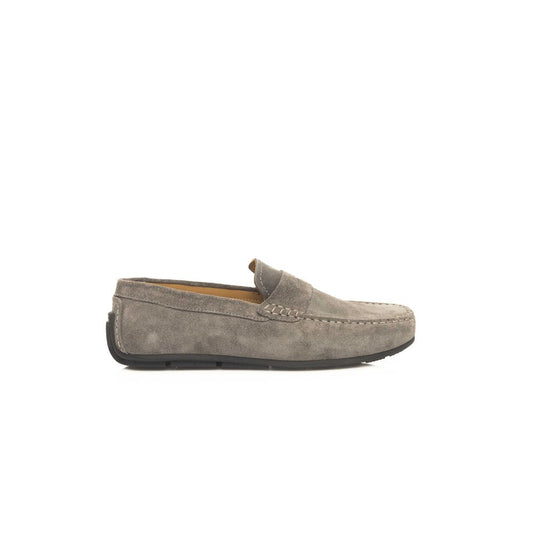 Cerruti 1881 Gray Cowhide Men's Loafer