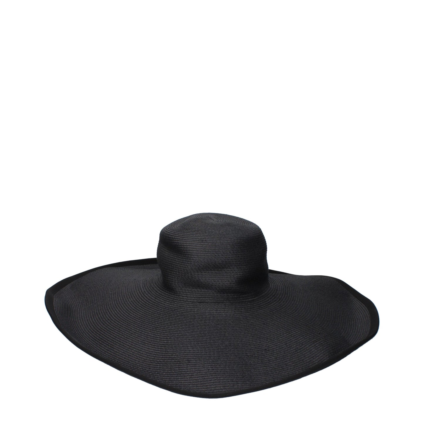 Max Mara Black Paper Sunhats