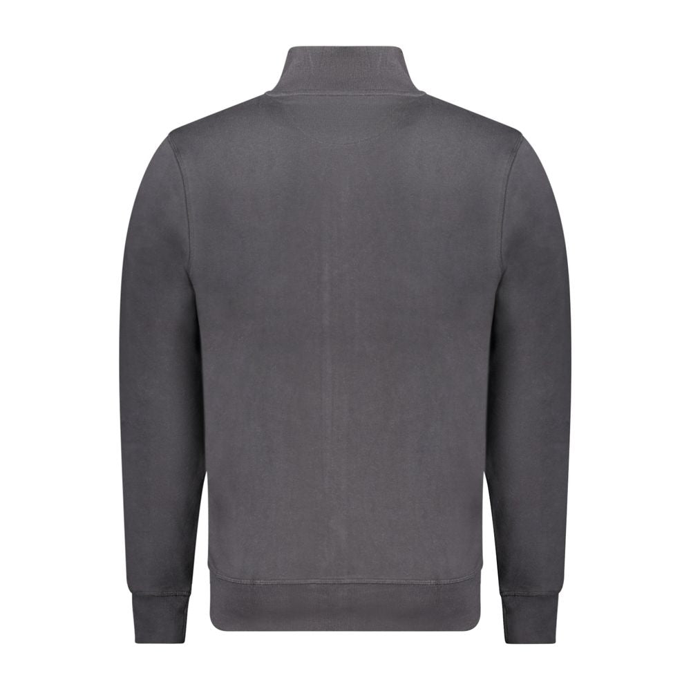 North Sails Black Cotton Sweatshirt