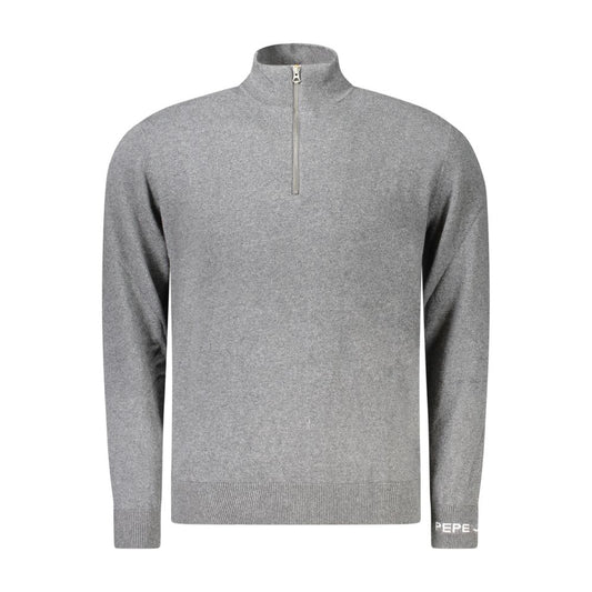 Pepe Jeans Gray Cotton Sweater