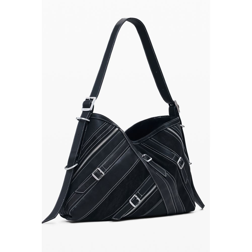 Desigual Black Polyethylene Handbag