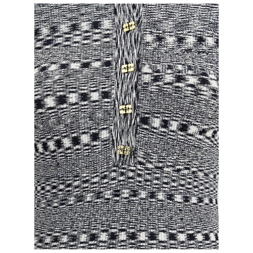 Ganni Space-dye Polo