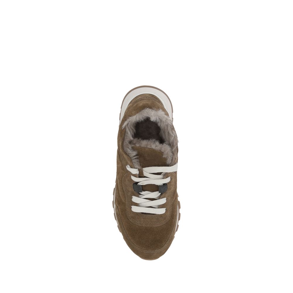 Brunello Cucinelli Leather Sneakers