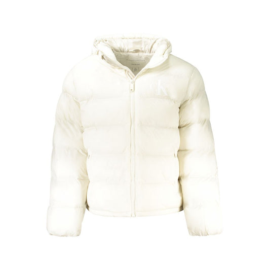 Calvin Klein White Polyamide Men's Jacket