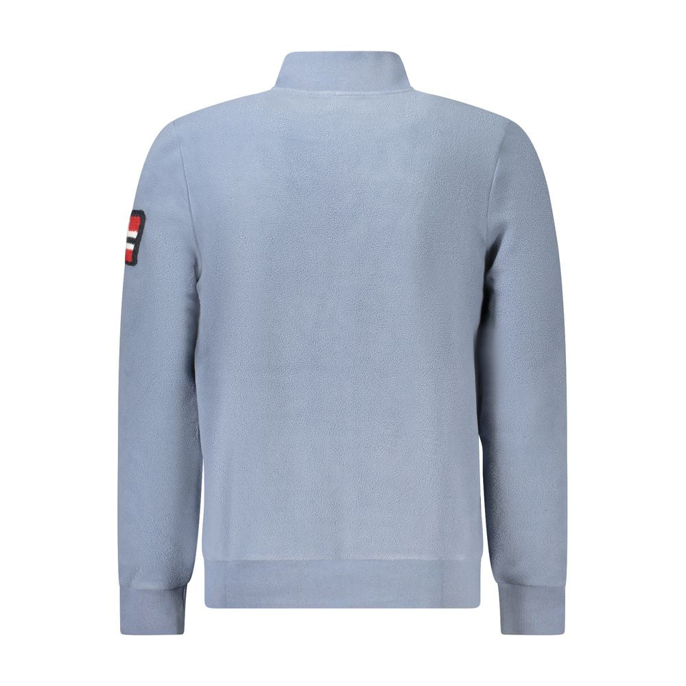 Norway 1963 Blue Polyester Men Sweater