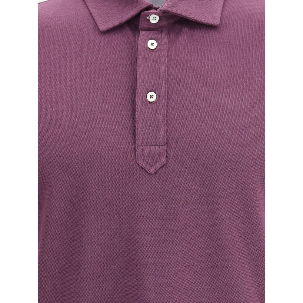 Brunello Cucinelli Monochrome Polo Shirt
