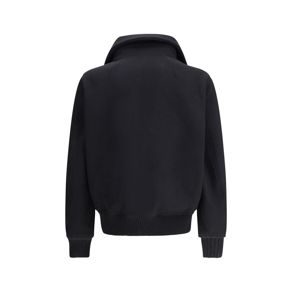 Rick Owens Blixa Dracucollar Wool Jacket