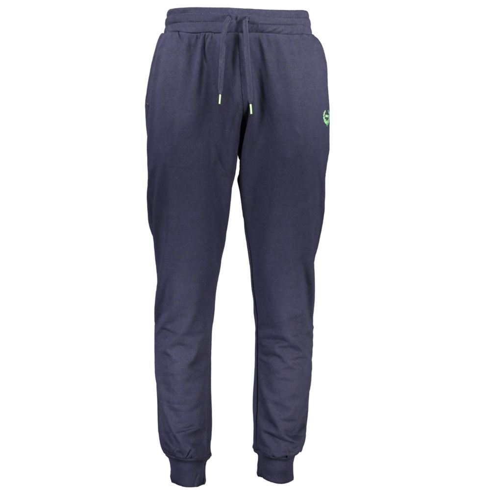 Gianmarco Venturi Blue Cotton Pant
