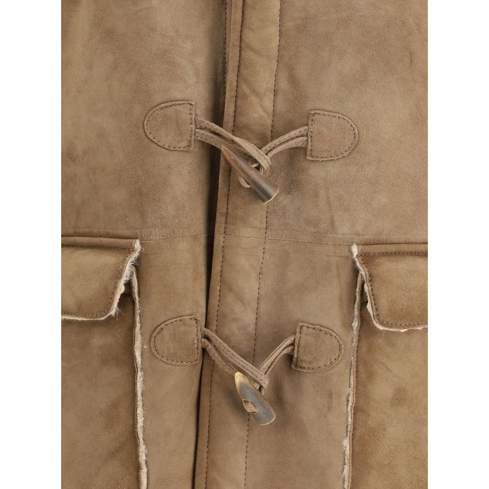 D'amico “Paolo” Suede Goat Jacket