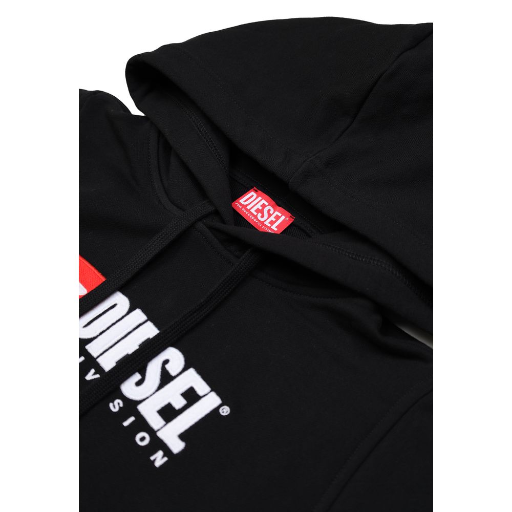 Diesel Black Cotton Hoody