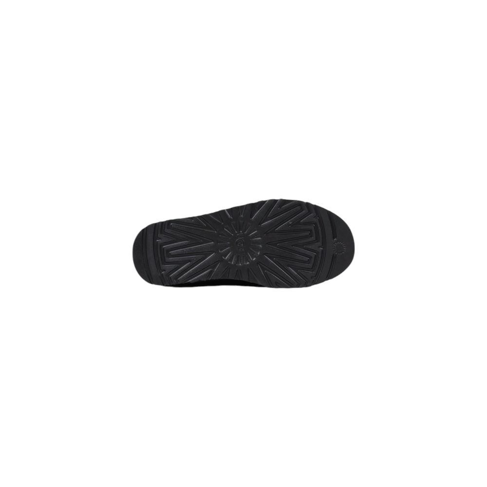UGG Black Suede Leather Clog