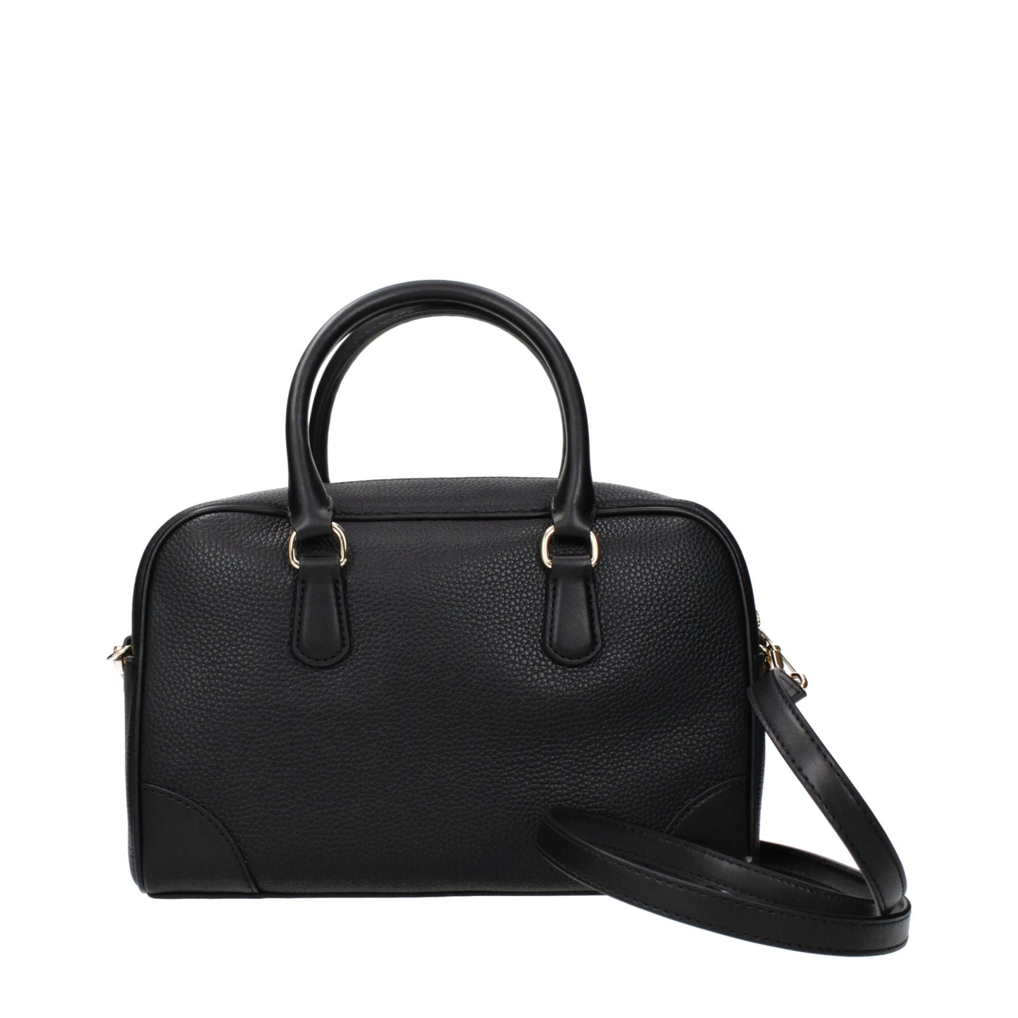 Michael Kors Black Leather Handbags