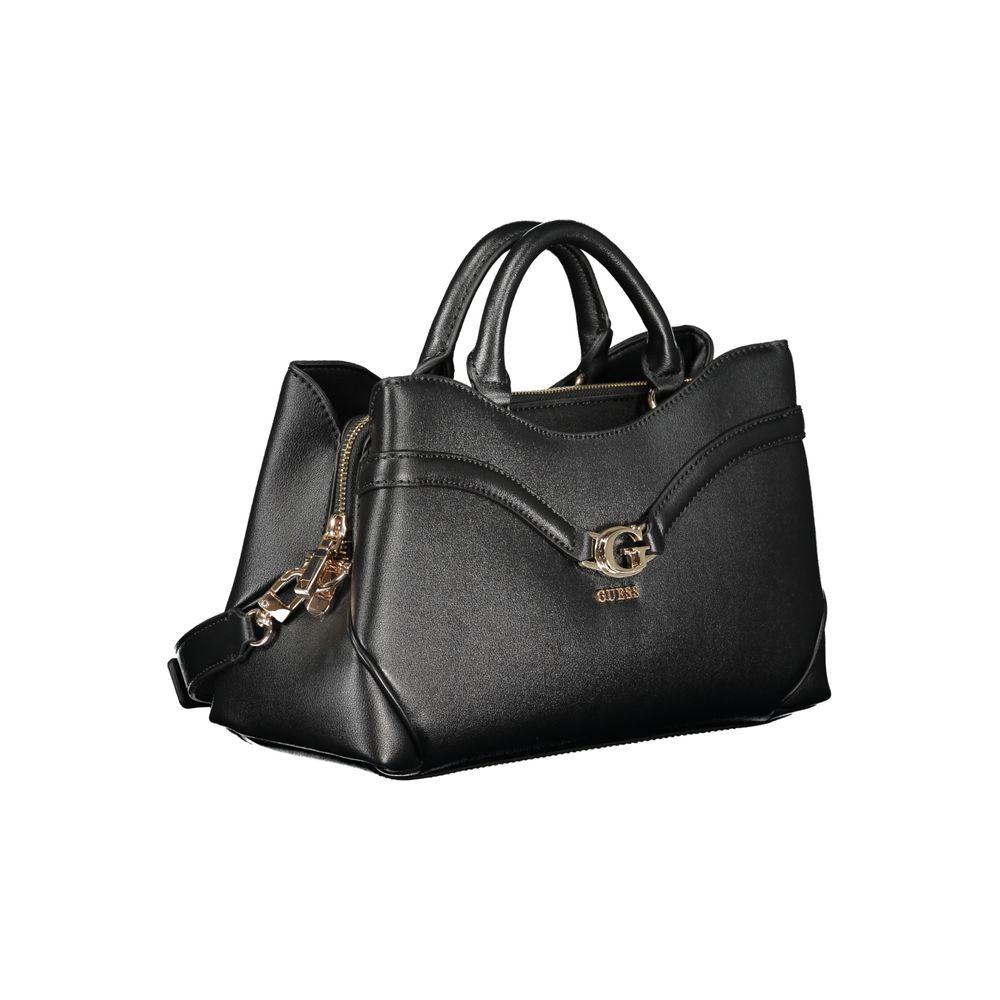 Guess Jeans Black Polyethylene Handbag