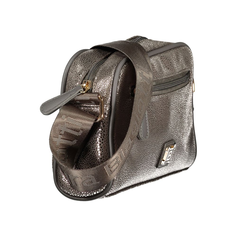 Laura Biagiotti Gray Polyester Women Handbag