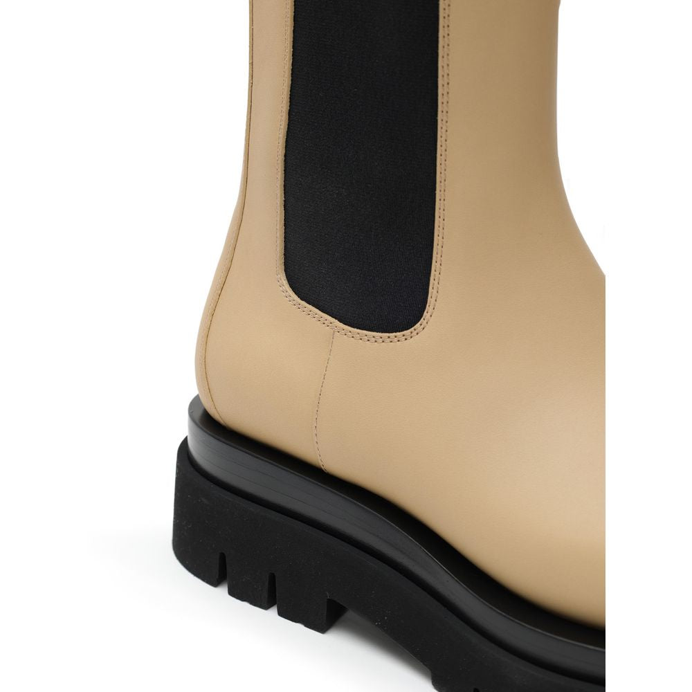 Bottega Veneta Beige Leather Boot