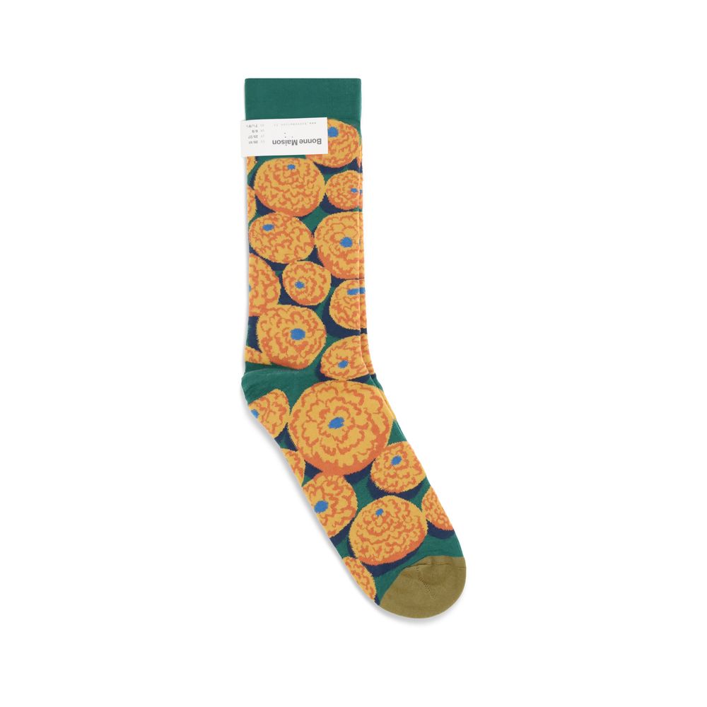 Bonne Maison Nature-print Socks
