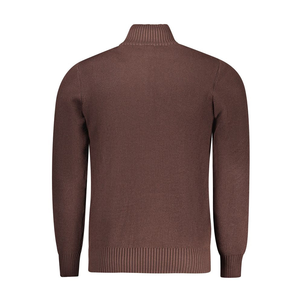 Rifle Brown Nylon Sweater