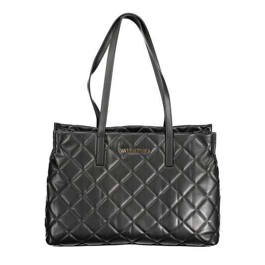 Mario Valentino Black Polyethylene Handbag