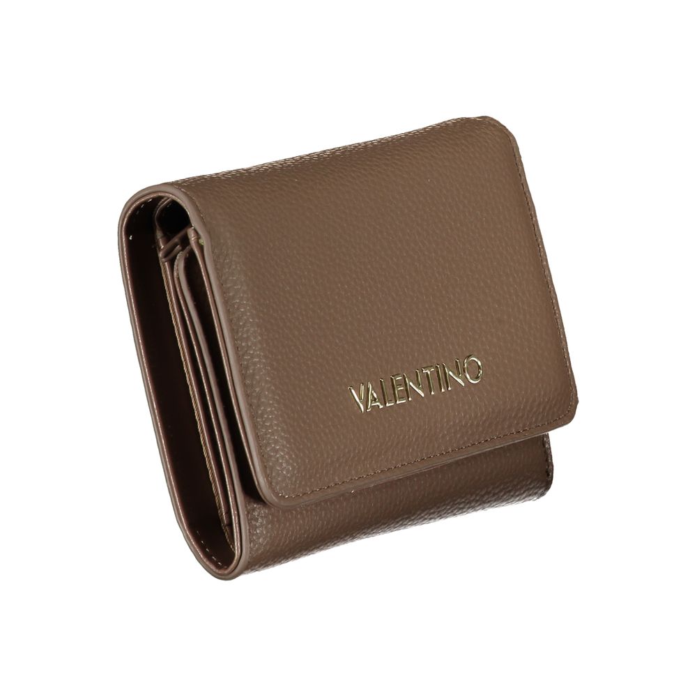 Mario Valentino Brown Polyethylene Wallet